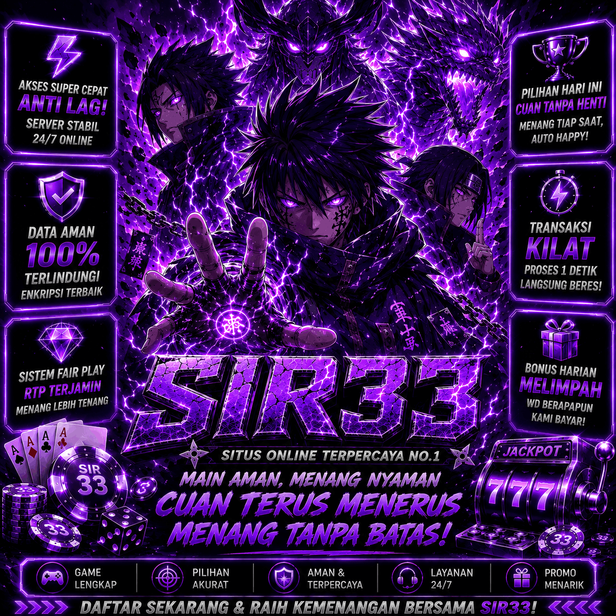 SIR33  Akses Game Online Praktis dengan Pilihan Menarik